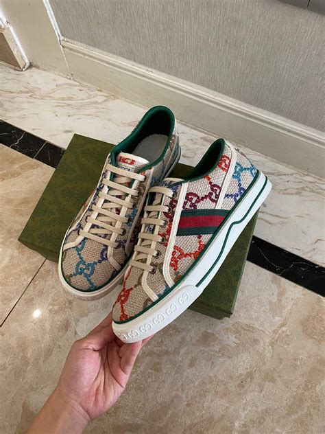 super fake gucci shoes|knock off gucci tennis shoes.